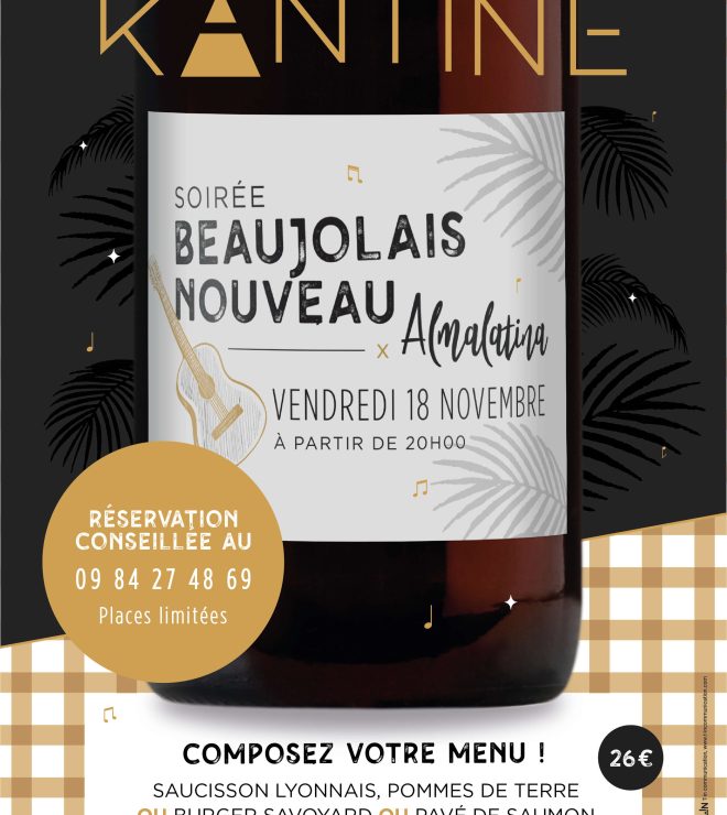 Soirée Beaujolais Nouveau